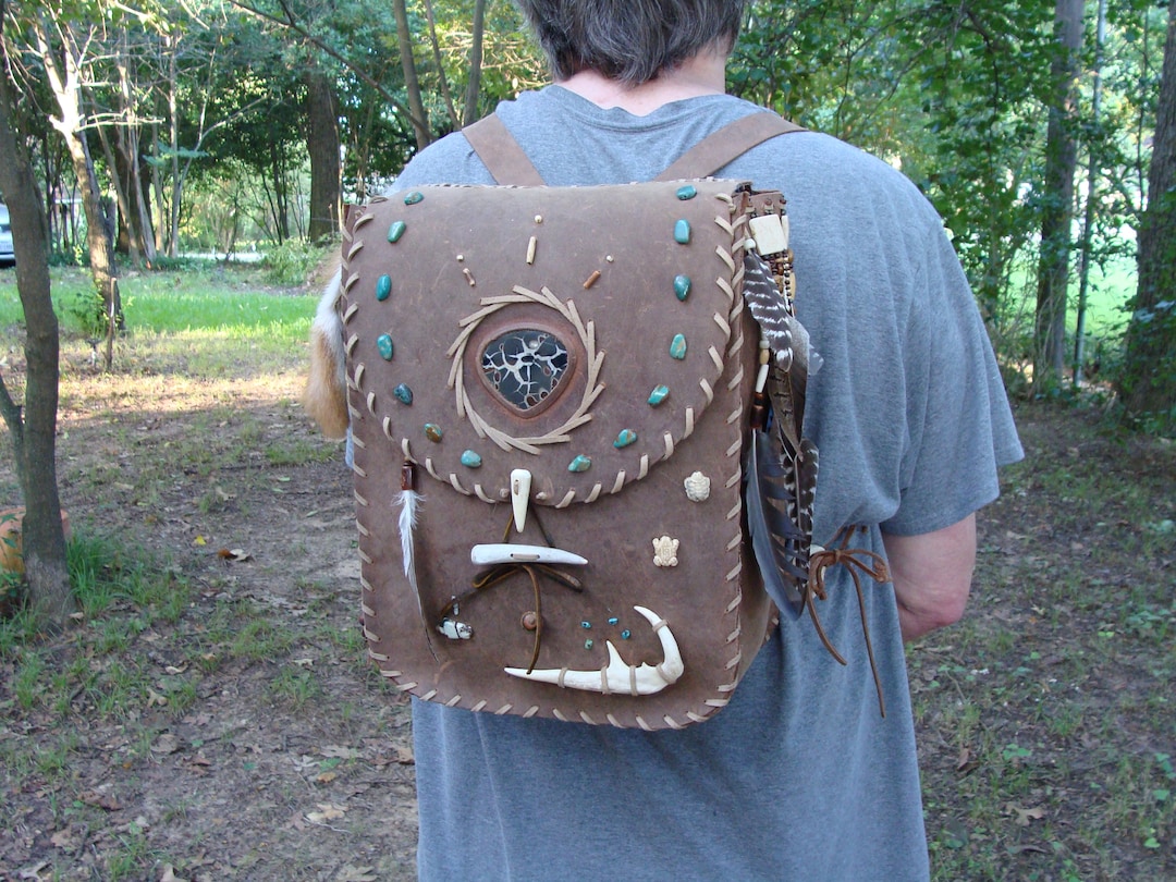 Rustic Backpacker Rustic Backpack - Etsy