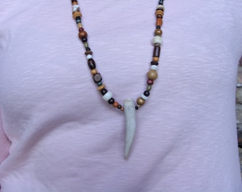 Primitive Antler Necklace