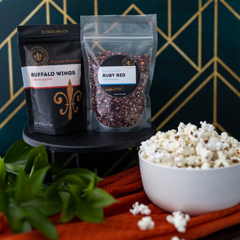 Popcorn of the Month Club popcorn and seasoning gifts for 3 or 6 or 12 month monthly food subscription box, Dads popcorn lover gift idea image 8