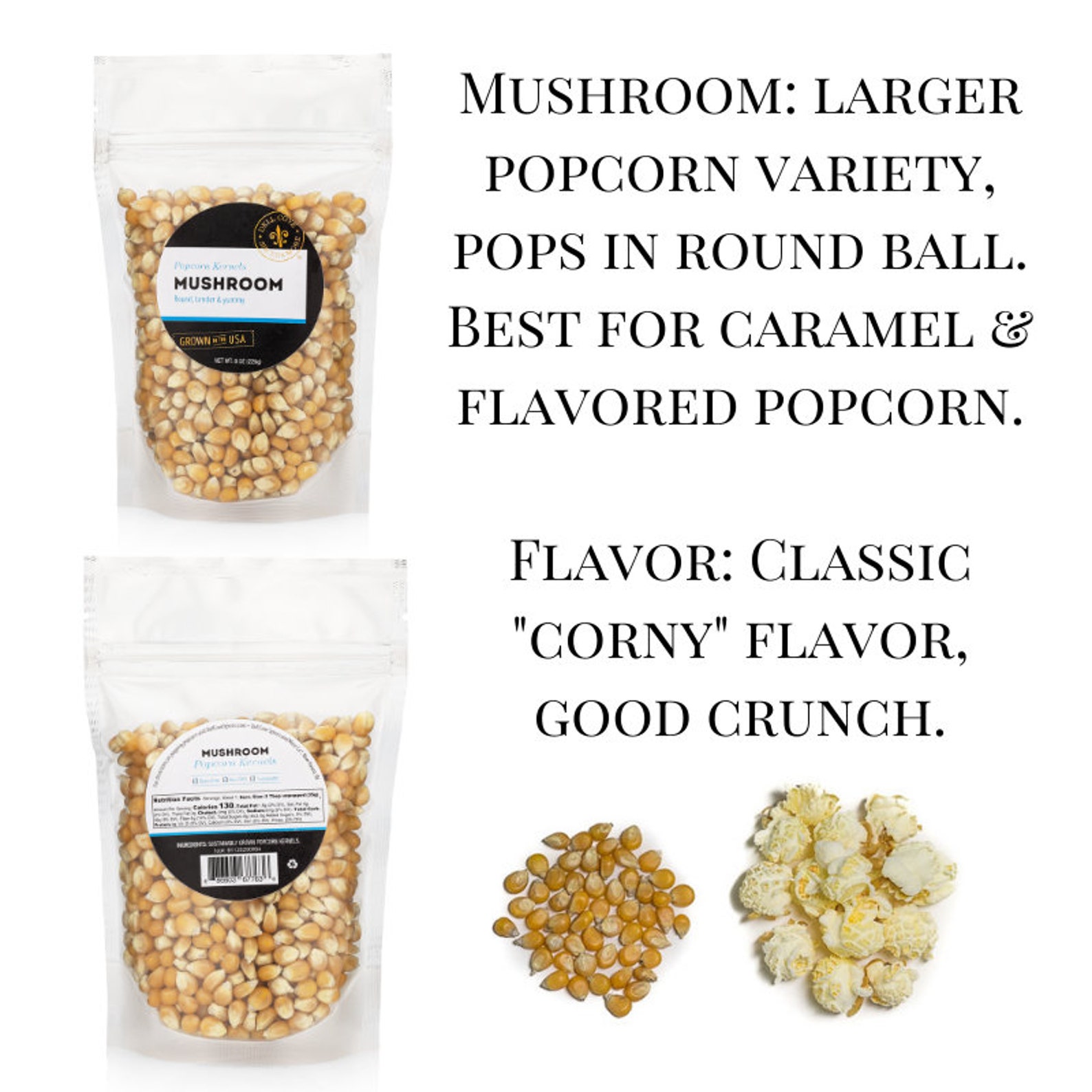Gourmet Popcorn Sampler Old Fashioned Popping Corn for Movie Etsy