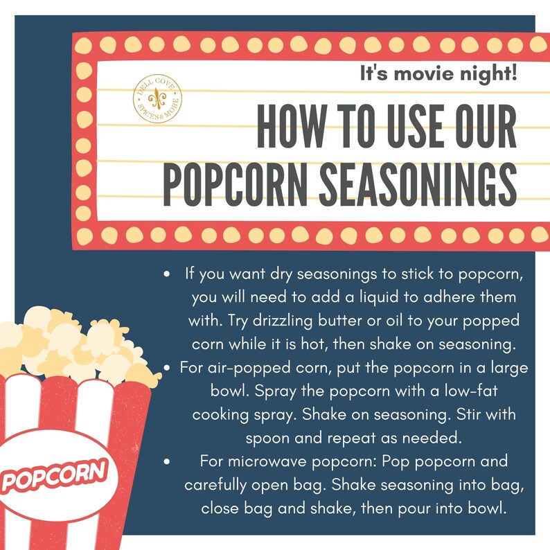 Holly Jolly Christmas Gourmet Popcorn Gift Box Christmas party popcorn bowl with two hand blended seasonings image 5