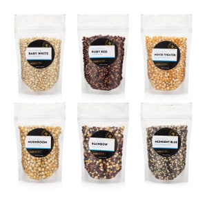 Popcorn in bulk - gourmet popcorn for movie night with your popcorn bowl, sustainably grown popcorn for wedding popcorn bar