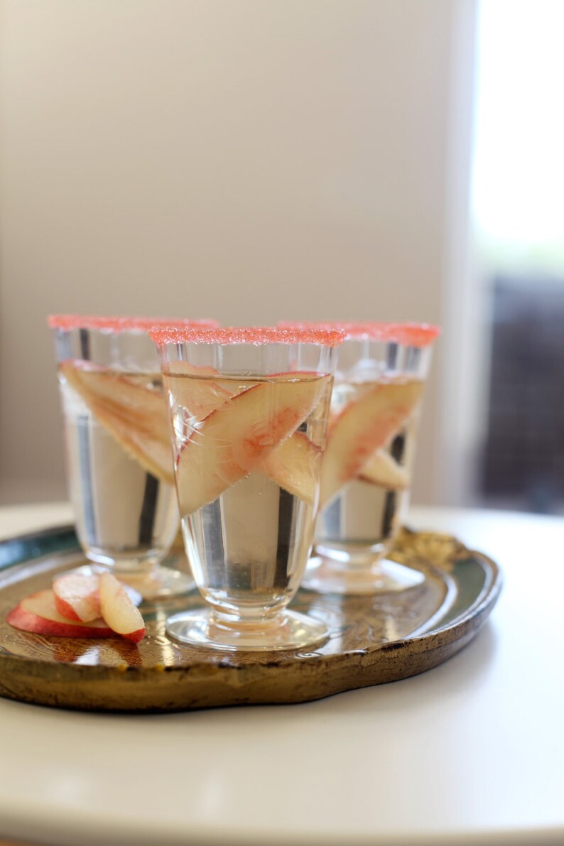 Rimming sugar coral pink colored sugar for cocktails Etsy