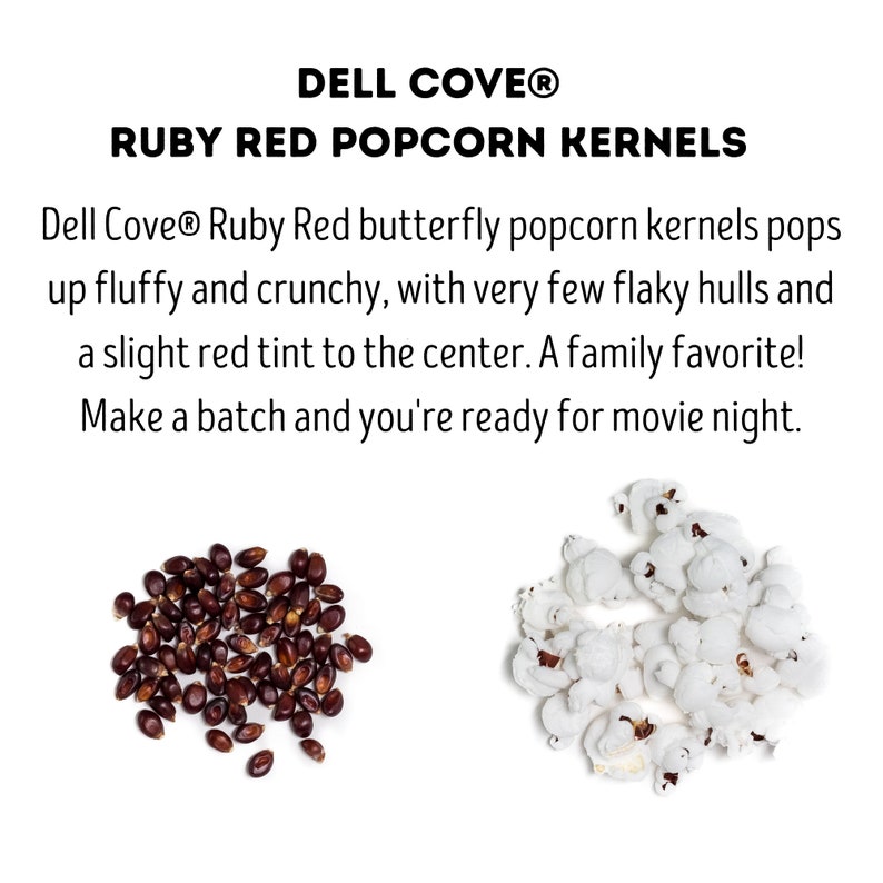 Red popcorn kernels gourmet bulk popping corn for popcorn machine, nearly hulless colorful butterfly kernels image 2