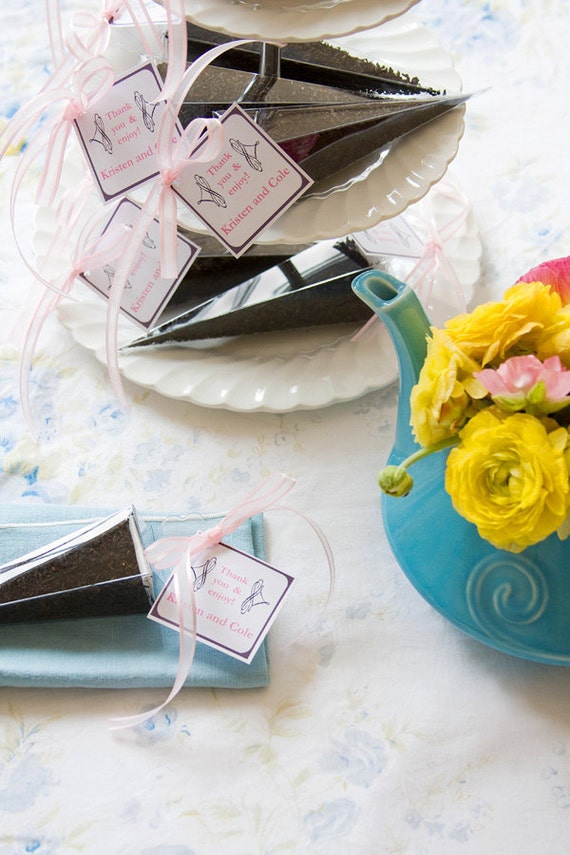 Items similar to Bridal shower tea party tea favors of loose flavored