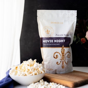 Movie Night Popcorn Kernels - Gourmet movie theater popcorn for popcorn maker, popcorn gift for him, popcorn lover gift, gluten free