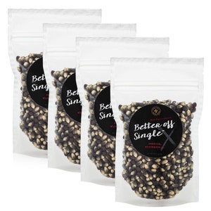 Better Off Single® Popcorn Treats Divorce popcorn gourmet kernels gift, Valentine's present for ex Two Pounds