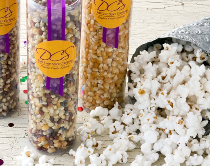 Gourmet Popcorn Sampler Deluxe Gift Set of Old Fashioned Etsy
