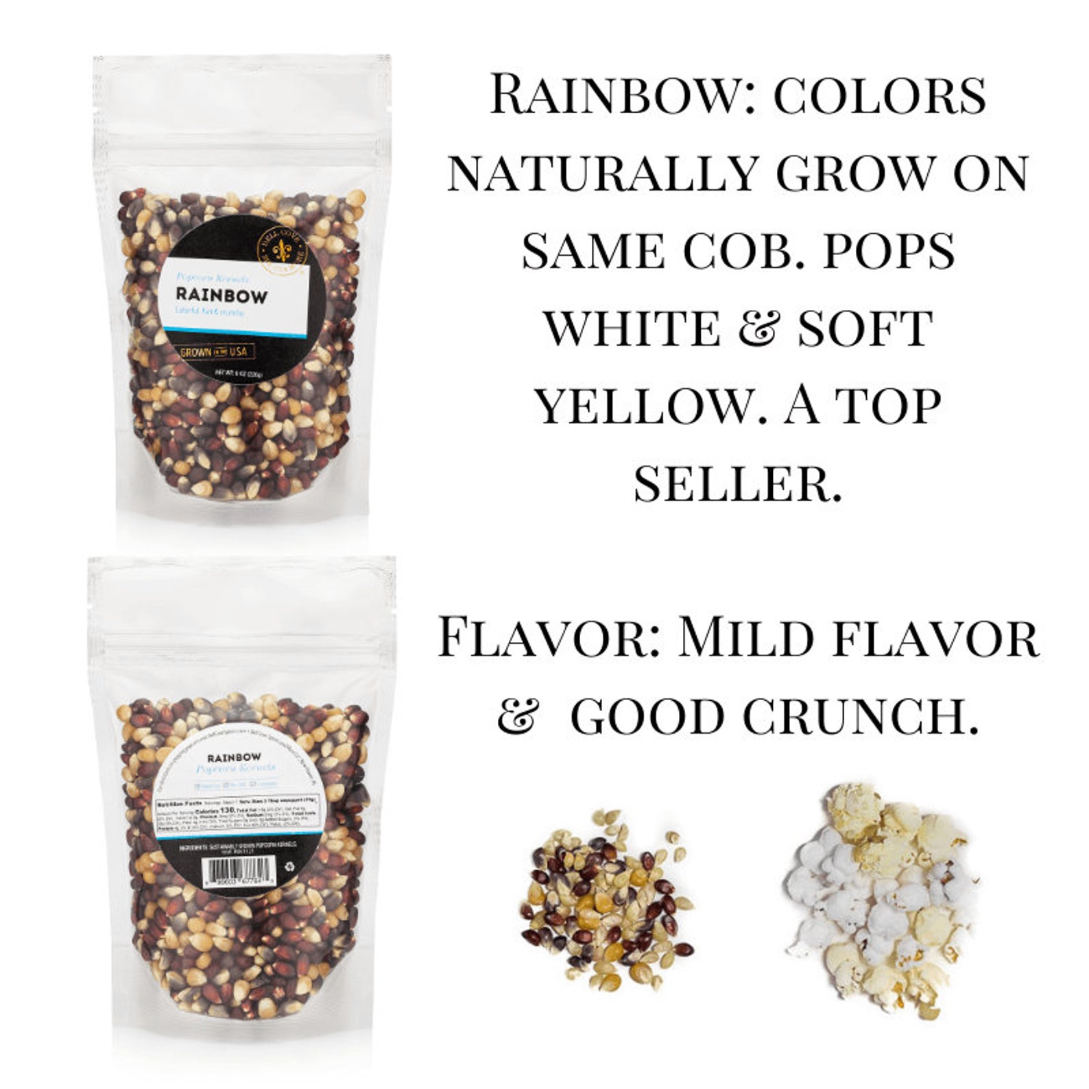 Gourmet Popcorn Sampler Old Fashioned Popping Corn for Movie Etsy