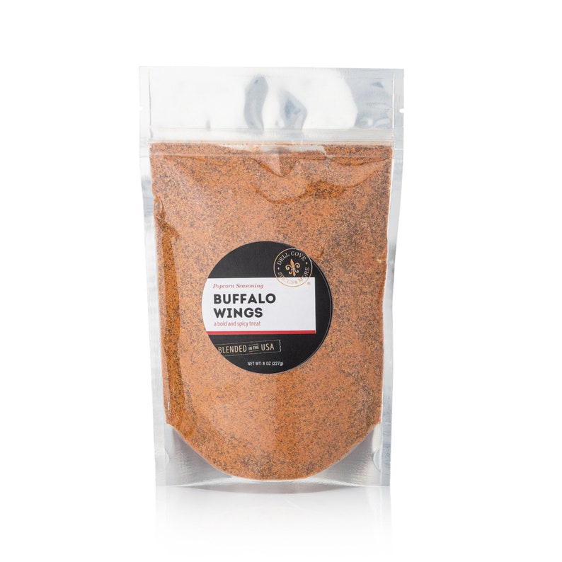Buffalo Wings Popcorn Seasoning  spicy popcorn topping for Bulk Bag - Half Lb