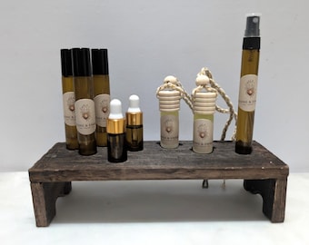 Scented Aromatherapy pressure point roll on essential oil.