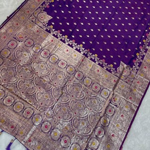 Banarasi Silk Saree: Meenakari Zari Weave, Wedding & Festival Wear