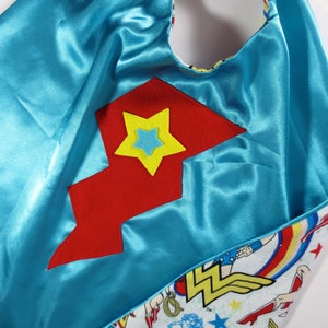 Wonder Woman Inspired Superhero Costume Cape Age 2 6 Years Etsy