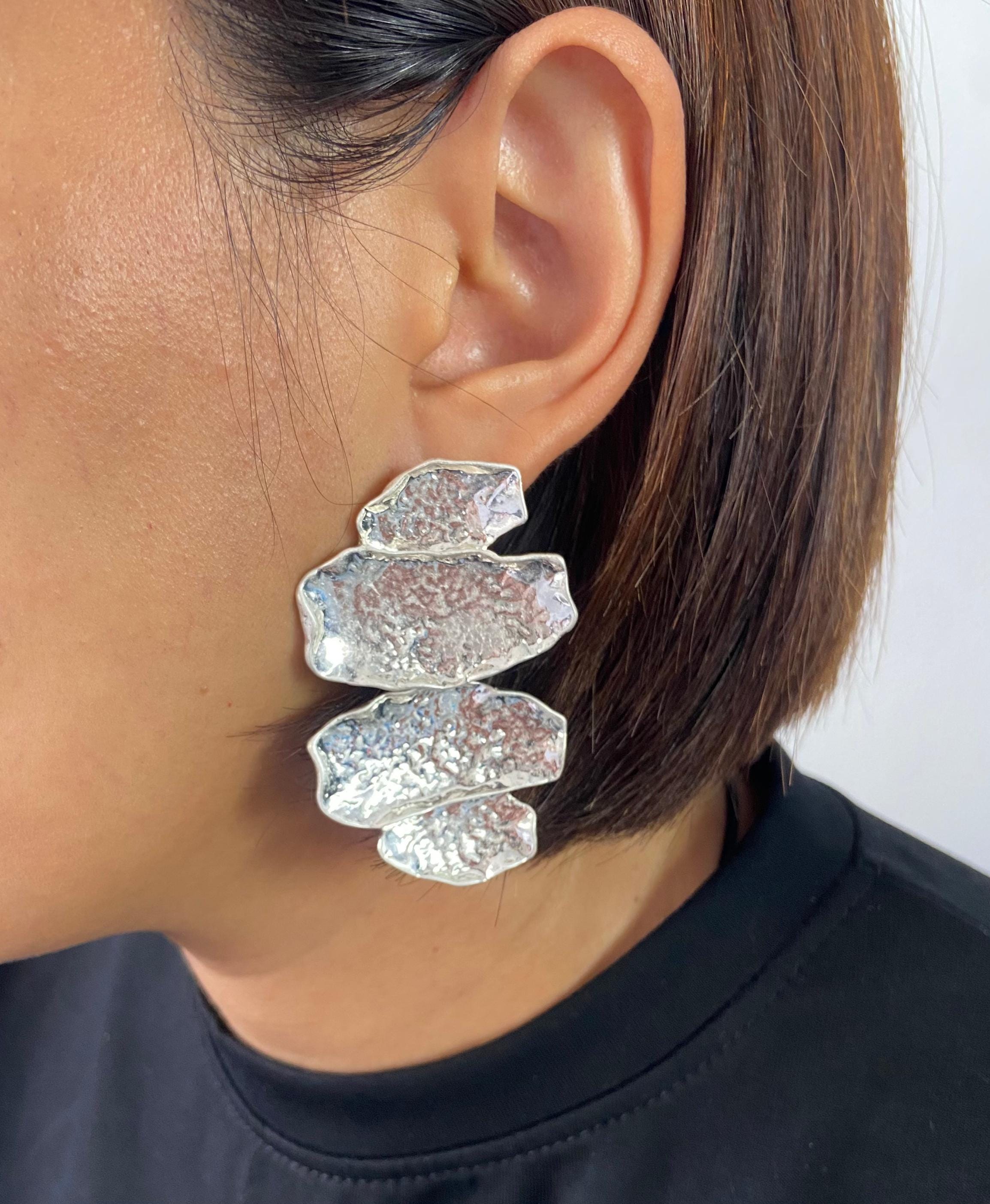 Orecchini lunghi argento - Gioielli - Orecchini - di My lovely bijoux | su