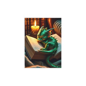 Pacote de cartões postais de dragão fofos com envelopes, cartões comemorativos de fantasia para amantes de livros, colecionadores de arte, presentes mágicos, artigos de papelaria infantil
