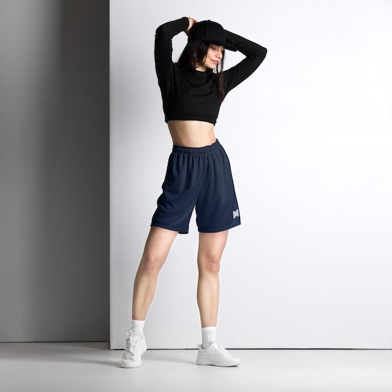 Navy Mesh Shorts