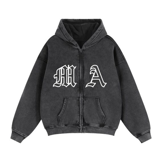 Prayer Chalk Hands Boxy Hoodie
