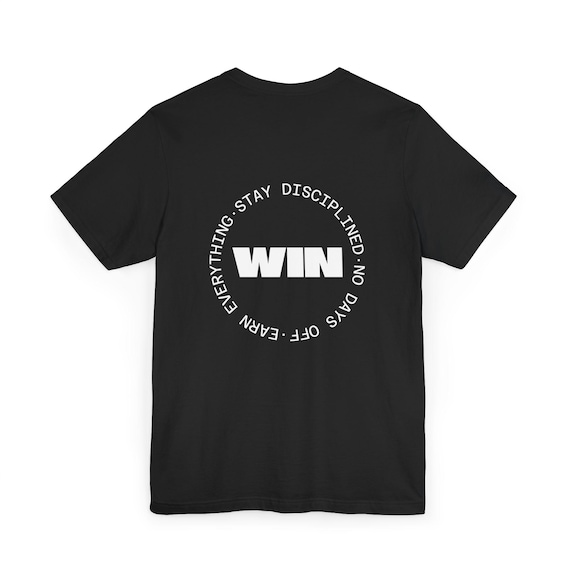 Motivational Fitness T-Shirt | Stay Disciplined