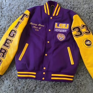 Custom Wool Varsity Jacket: Personalized Letterman Jacket