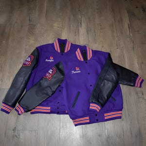 Custom Wool & Leather Letterman Jacket: Personalized Varsity Jacket