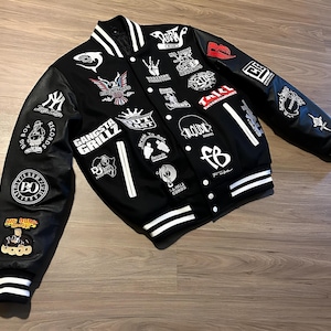 Custom Varsity Letterman Jacket: Wool & Leather, Personalized Embroidery
