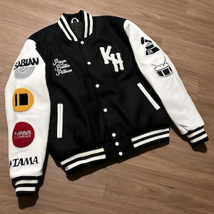 Custom Varsity Letterman Jacket: Wool & Leather, Personalized Embroidery