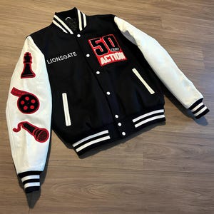 Custom Varsity Letterman Jacket: Wool & Leather, Personalized Embroidery
