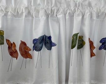 Birds of a Feather Window Valance
