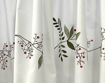Mountain Raspberry Window Valance