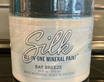 Dixie Belle Silk All-in-One Mineral Paint: Bay Breeze (16oz)