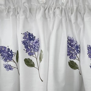 Heritage Lilacs Window Valance