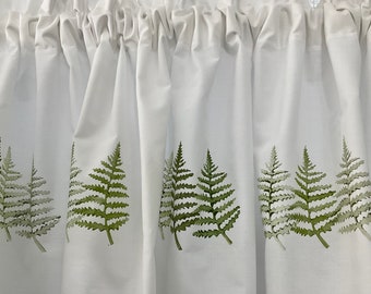 Ferns Window Valance
