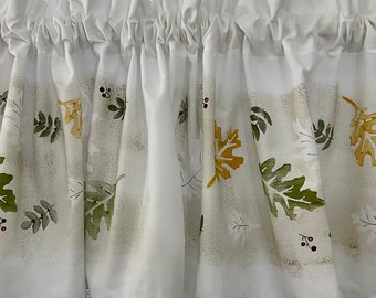 Falling Leaves Valance