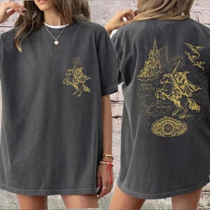 Middle Earth Map Shirt, Fantasy Map T-shirt, Magic Door Tee