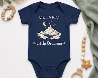 Velaris Onesie, Little Dreamer Outfit, Fantasy Baby Bodysuit, Night Court Baby One Piece