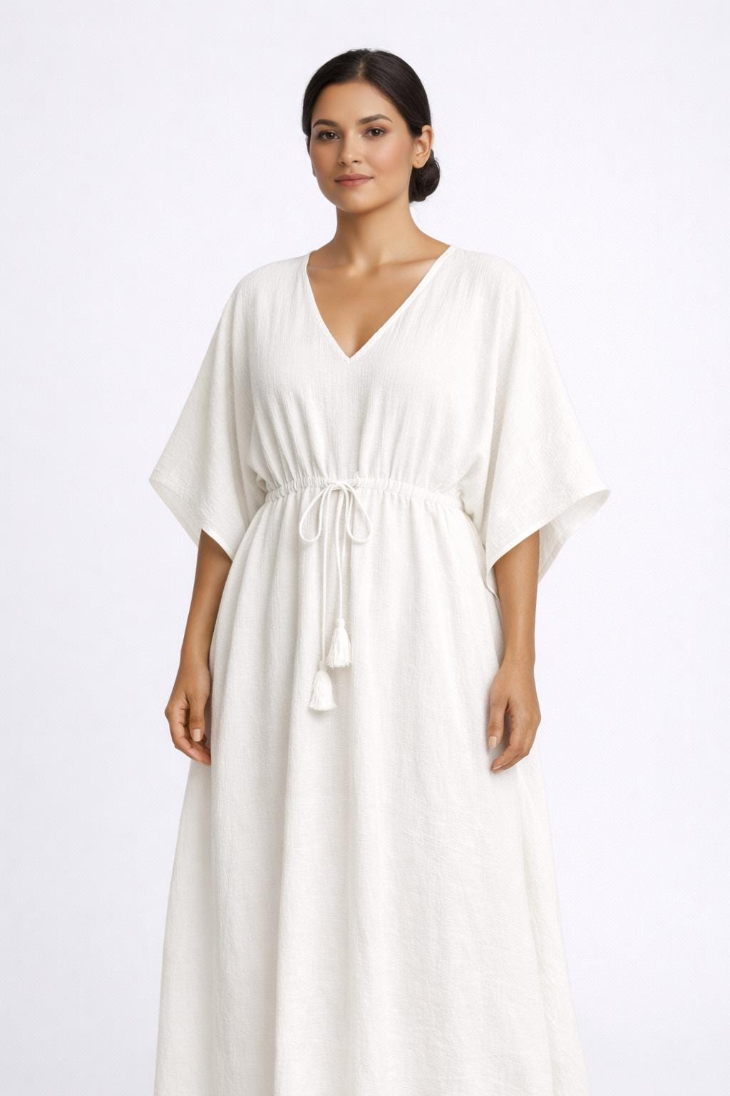 blue maxi dress sale FARM Rio Women's Blue Romantic Richelieu Maxi Dress