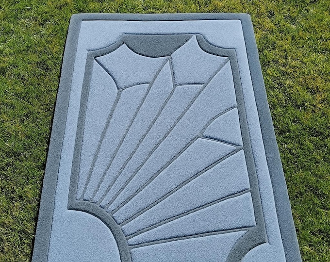 Modern 3D Geometric Rug