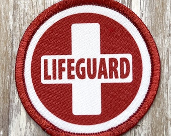 Lifeguard Logo Patch - Limited time - Shorts, Bag, Hoodie, Halloween Costume, Cosplay Outfit Sew-on Patch