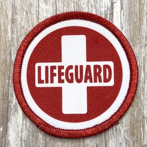 Lifeguard Logo Patch - Limited time - Shorts, Bag, Hoodie, Halloween Costume, Cosplay Outfit Sew-on Patch