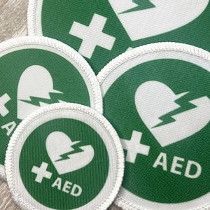 AED Device Medical Bag Heart Patch Emergency Preparedness