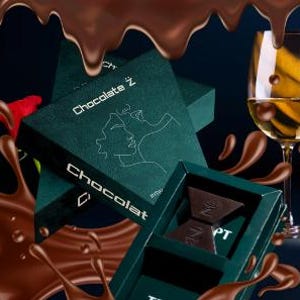 InstaEats カップル向けインティメイト ダーク チョコレート PAAN | スタミナと気分を高める | 彼/彼女のための贅沢なロマンス チョコレート | デートの夜を一変させる |