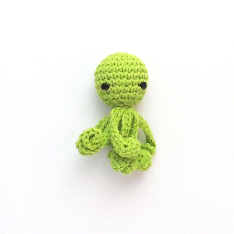Squeaky Octopus Tiny Dog Toy with Long Squiggly Legs Choose Your Colors image 5