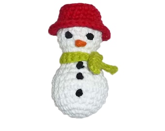 Catnip Winter Snowman Cat Toy - Choose Your Colors