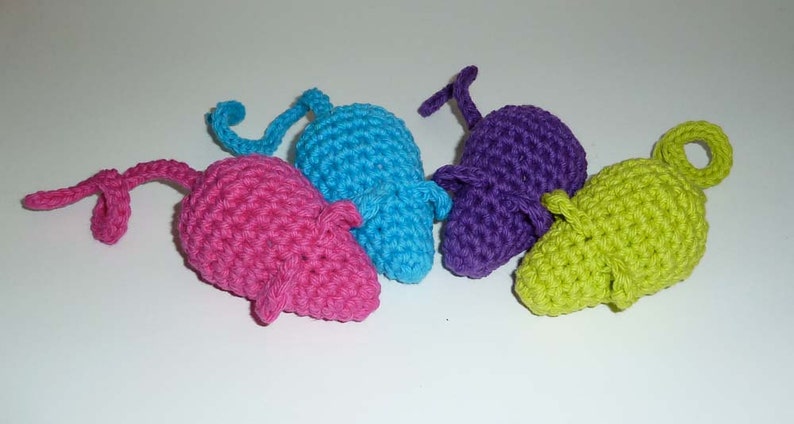 Kitty Jingle Bell Mice Cat Toys
