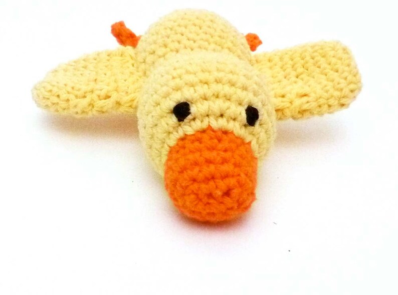 Squeaky Duck Dog Toy | Etsy