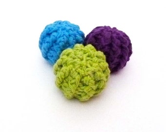 Kitty Rattle Balls Cat Toys - Choose Your Colors