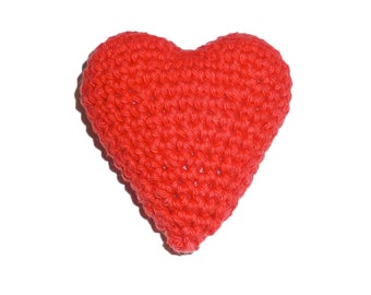 Squeaker Heart Dog Toy