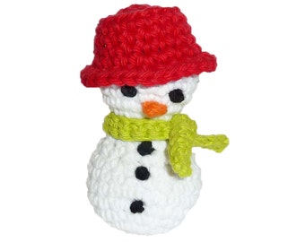 Squeaky Winter Snowman Dog Toy - Choose Your Colors