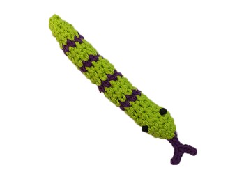 Jouet pour chat serpent Mini Kitty avec herbe à chat - Couleur au choix