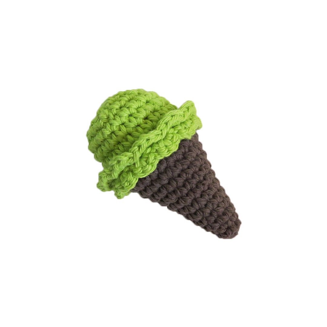 Catnip Ice Cream Cone Cat Toy Etsy